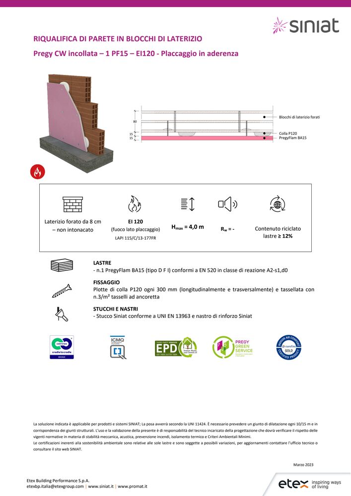 Pregy CW incollata - 1 PF15