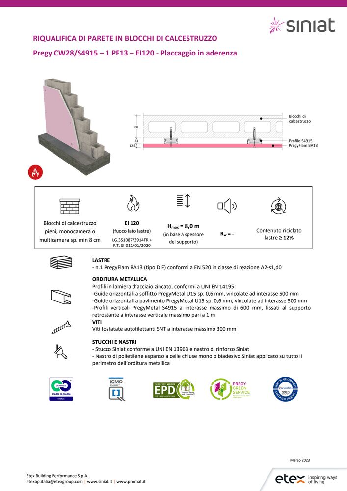 Pregy CW 28-S4915 - 1 PF13